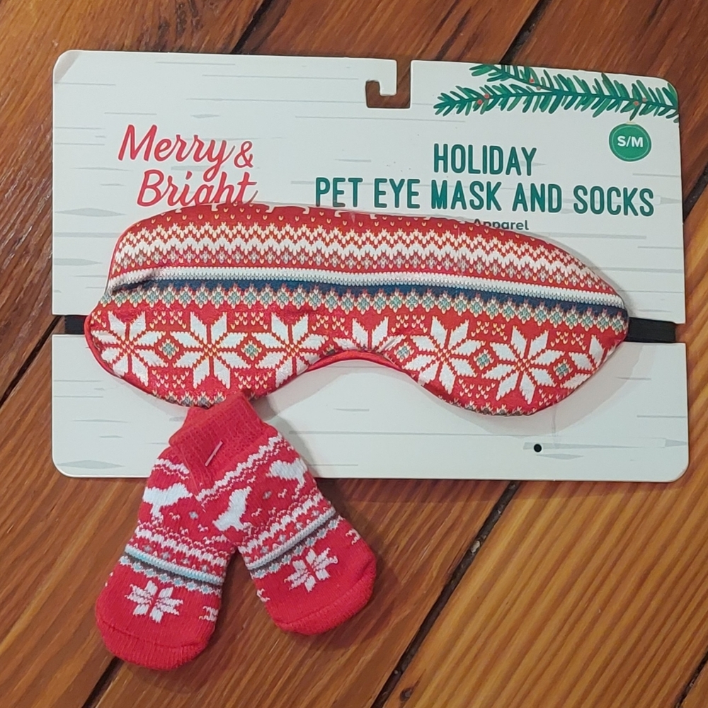 Holiday Mask & 2 Booties